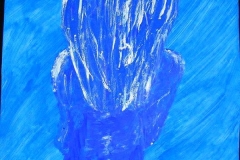 BlueLady	13.12.2002	63 x 44 cm	Gouache auf Papier