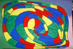 ColorSchneck	28.02.2012	63 x 44 cm	Acryl auf Papier
