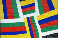 Flags	09.08.2003	41,5 x 29,5 cm	Acryl + Plaka auf Kartonpapier