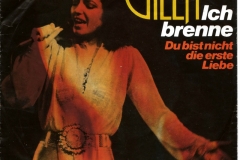 Gilla Ich brenne 1976 Single