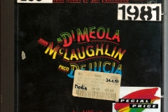 John McLaughlin+Al Di Meola+Paco De Lucia ‎– Friday Night In San Francisco 1983