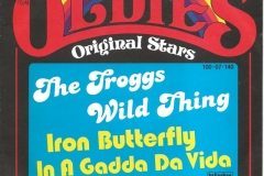 The Troggs - Wild Thing, Iron Butterfly - In A Gadda Da Vida 1981 - Single