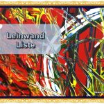 Leinwand Liste