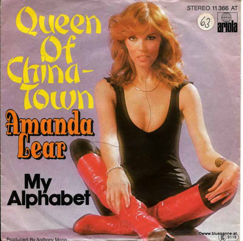 Amanda Lear Queen of Chinatown 1977 Single