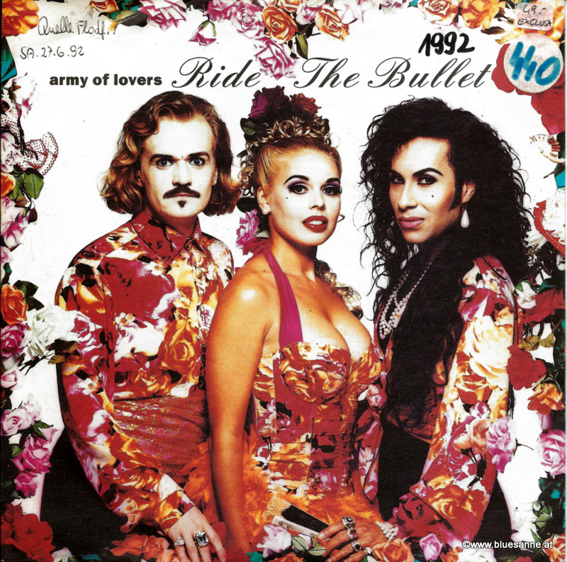 Army of Lovers Ride the Bullet 1992 Single