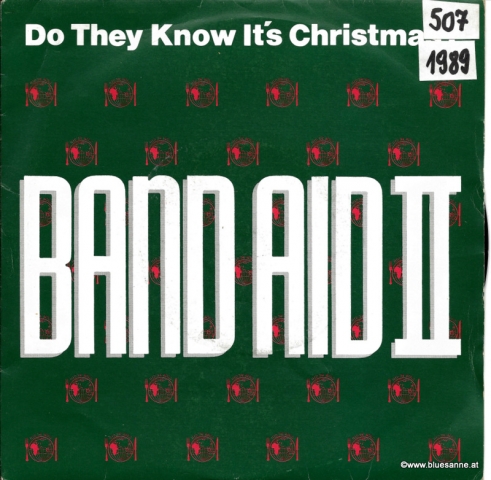 Band Aid II Do the know its Christmas 1989 Single