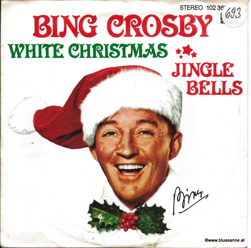 Bing Crosby ‎– White Christmas Jingle Bells 1980