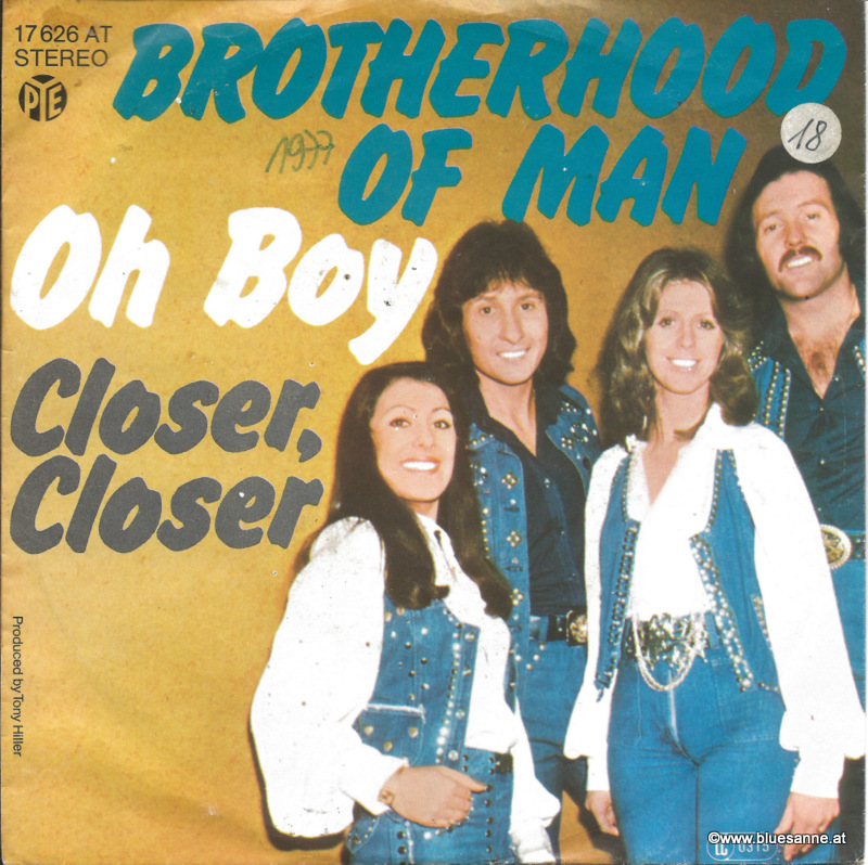 Brotherhood of Man - Oh Boy 1977