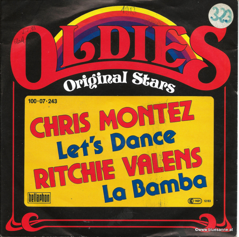 Chris Montez, Ritchie Valens ‎– Let;s Dance La Bamba Single