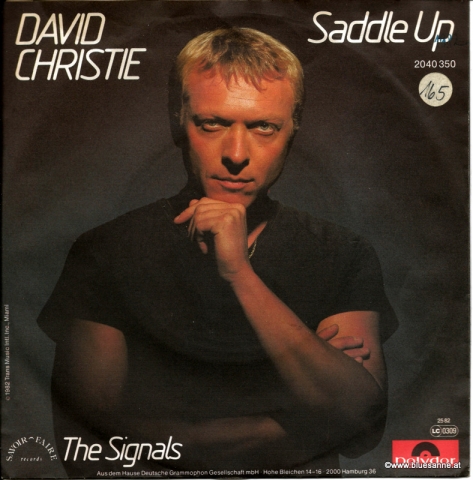 David Christie Saddle Up 1982 Single