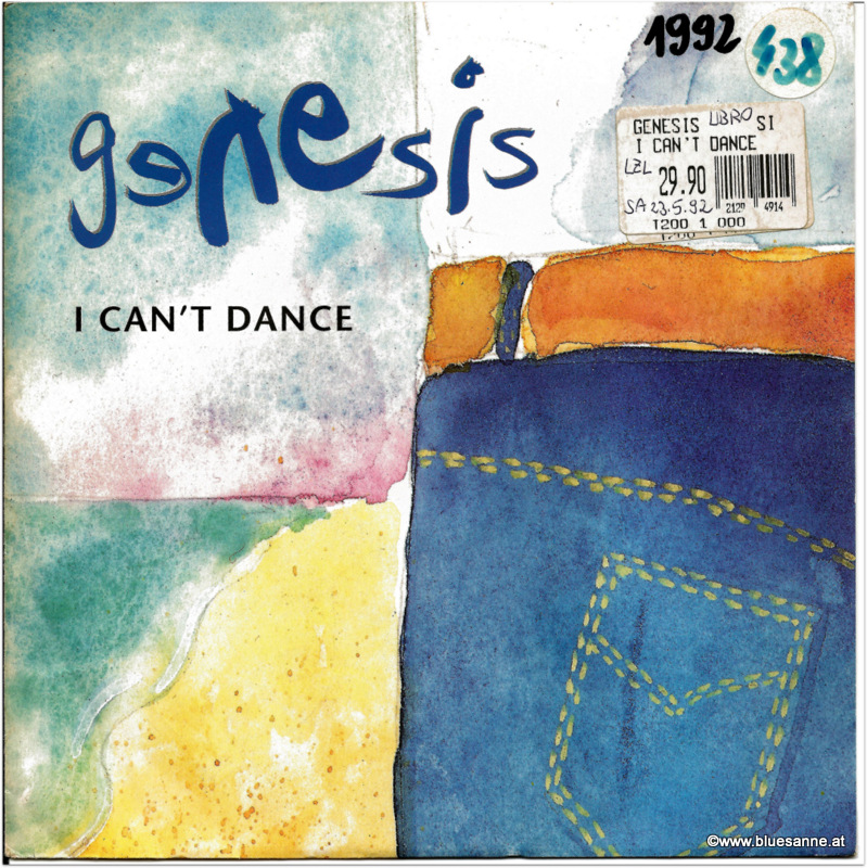 Genesis I can´t dance 1992 Single