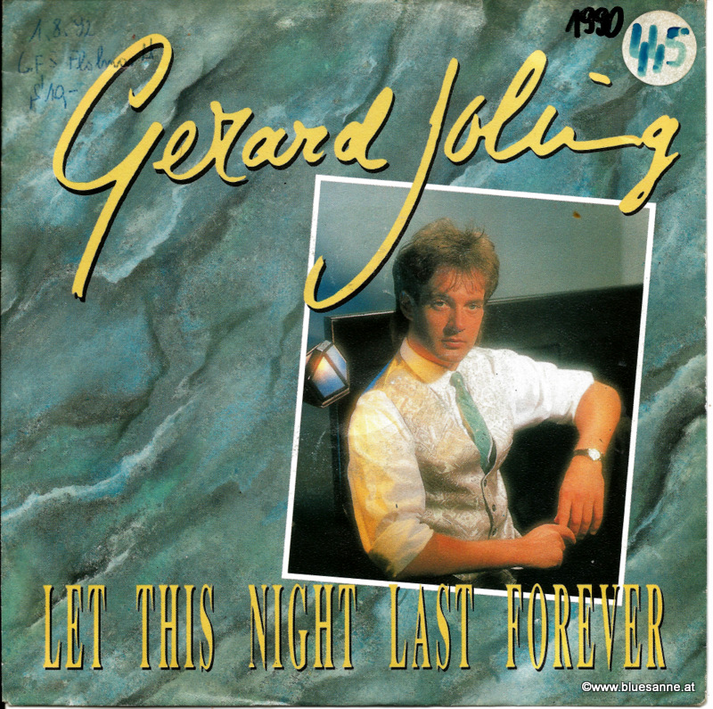 Gerard Joling ‎– Let This Night Last Forever 1990