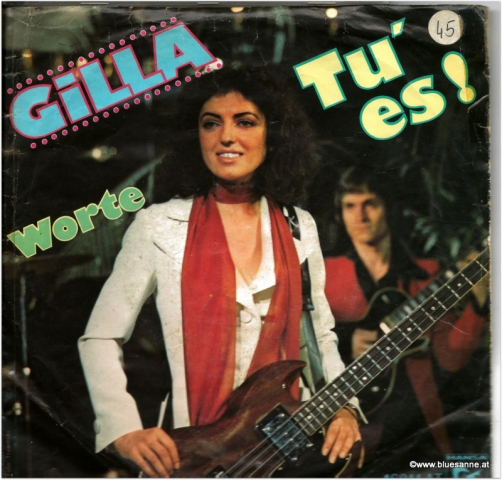 Gilla Tu es 1975 Single