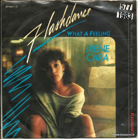 Irene Cara ‎– Flashdance...What A Feeling 1983 Single