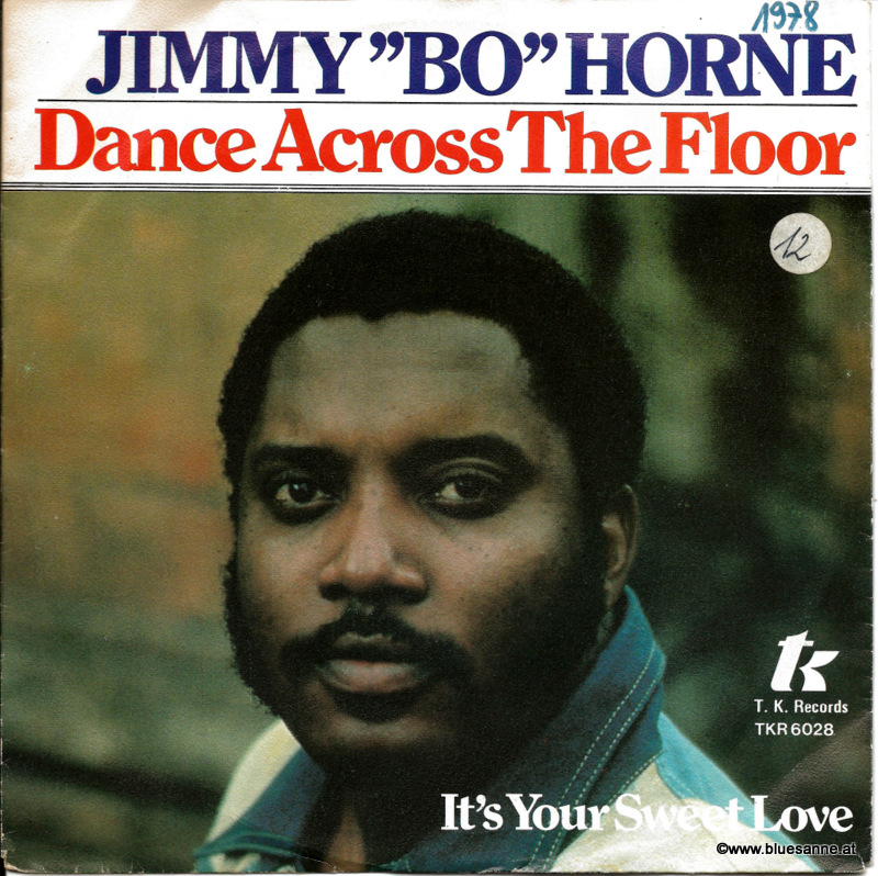 Jimmy Bo Horne ‎– Dance Across The Floor 1978 Single