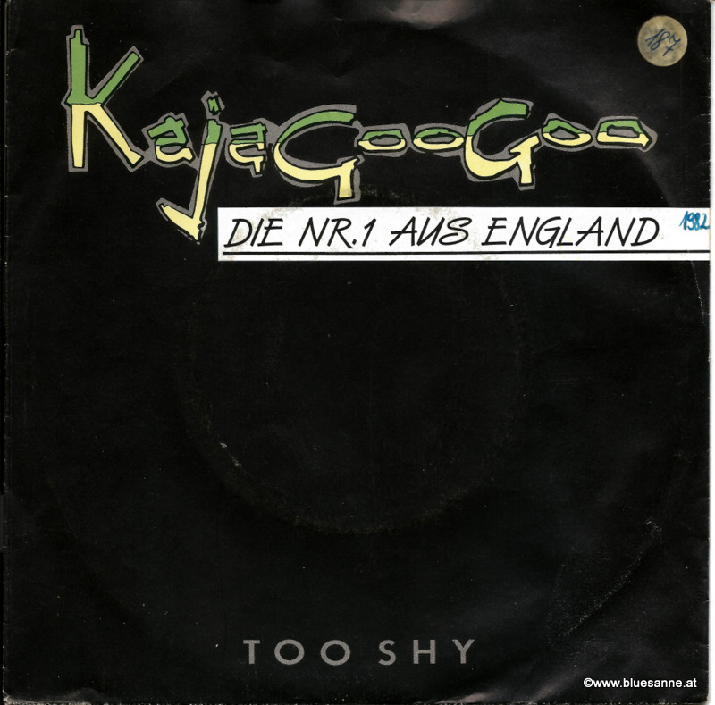 Kajagoogoo ‎– Too Shy 1982 Single
