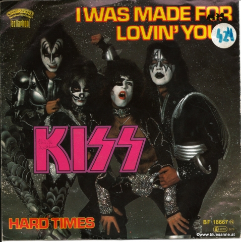 Kiss ‎– I Was Made For Lovin´ You 1979
