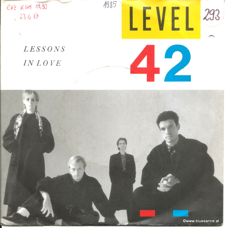 Level 42 ‎– Lessons In Love 1986