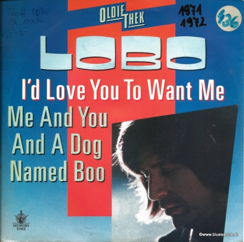 Lobo -  I´d love you to want me 1971
