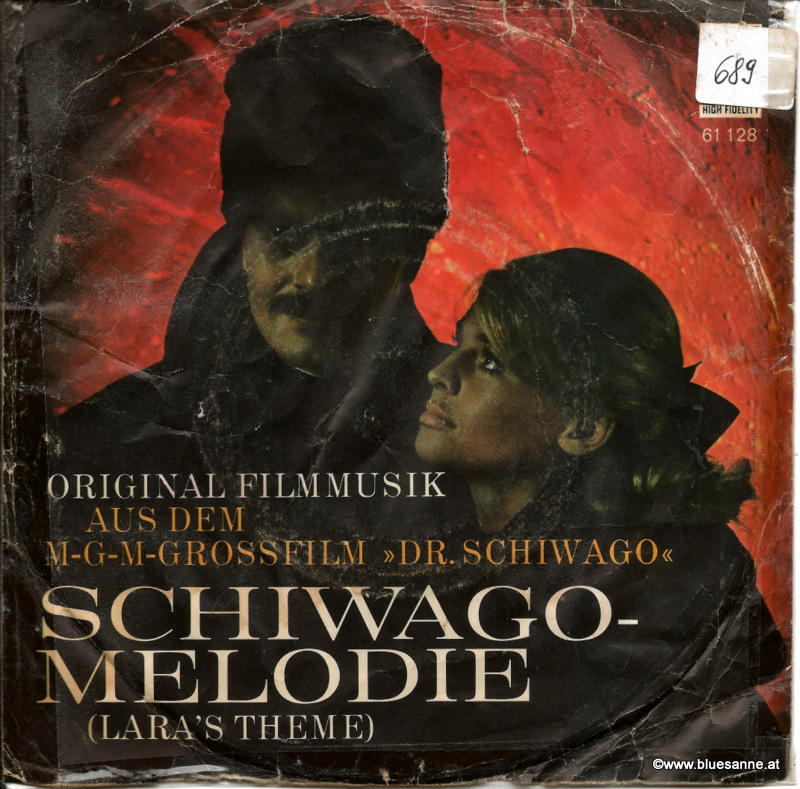 Maurice Jarre ‎– Schiwago-Melodie (Lara;s Theme) 1966