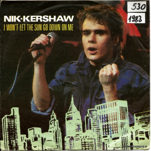 Nik Kershaw I wont let the sun go down on me 1983 Single
