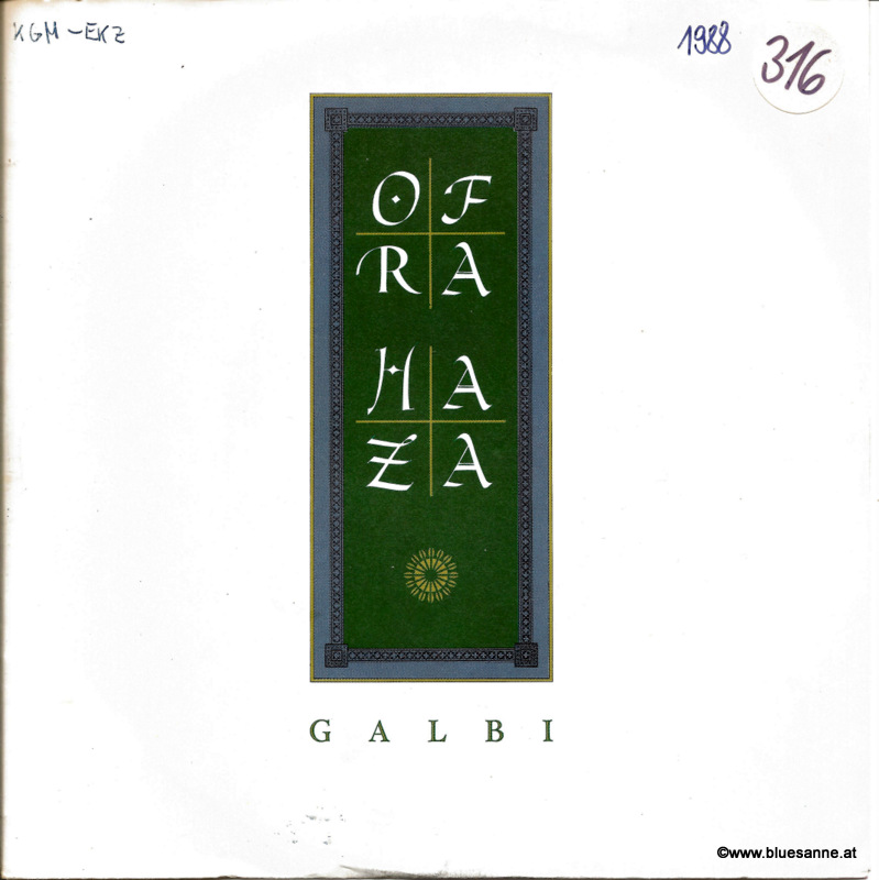 Ofra Haza ‎– Galbi 1988