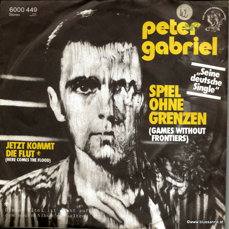 Peter Gabriel Spiel ohne Grenzen 1980 Single