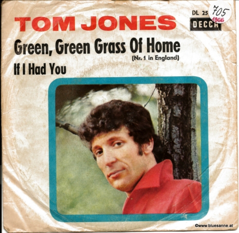 Tom Jones ‎– Green, Green Grass Of Home 1966 Single