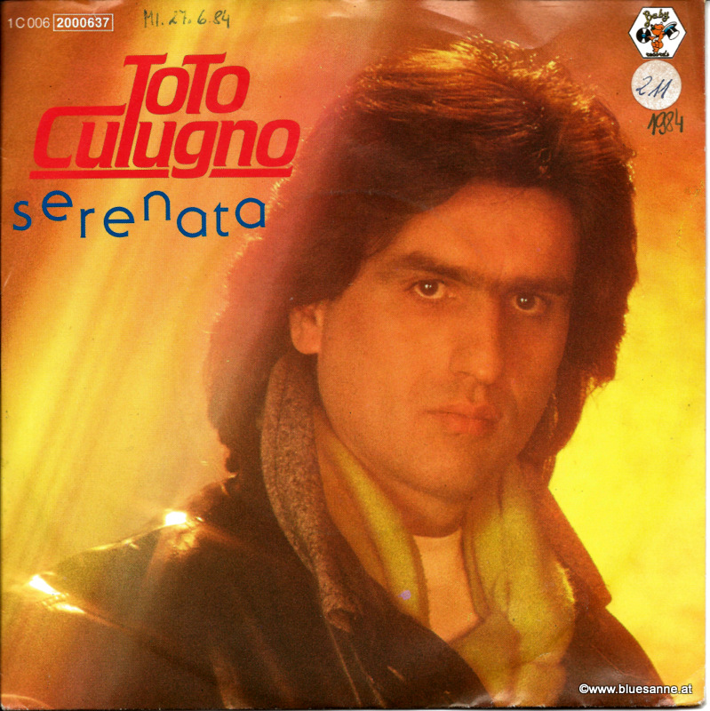 Toto Cutugno Serenata 1984 Single