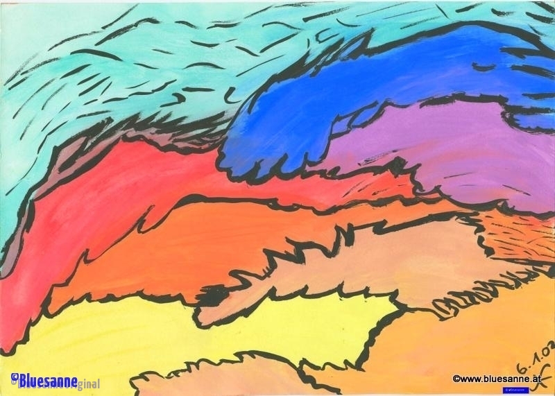 Comover	06.01.2002	29,7 x 21 cm	A 4	Wasserfarbe auf Papier