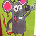 Rat 12.05.-21.05.2025 18 x 24 cm Acryl auf Leinwand