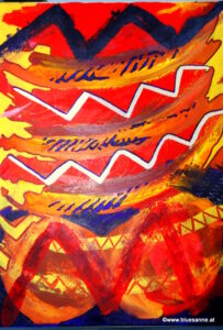 Cake 28.04.2012 74,5 x 58 cm Acryl auf Leinwand