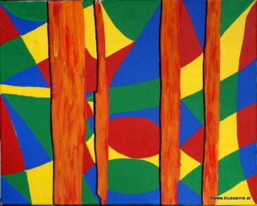 Fenz 11.03.2007 50 x 40 cm Acryl + Gouache auf Leinwand