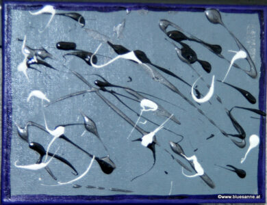 GreyPaint 15.02.2012 23 x 17 cm Acryl auf Leinwand + Varnisch