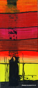 Highrising 06.07.2013 40 x 20 cm Acryl auf Leinwand
