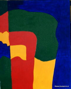 Luftmatratze 14.10.2007 50 x 40 cm Acryl + Gouache auf Leinwand