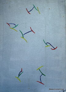 Signs 11.08. - 13.08.2008 70 x 50 cm Acryl + Autolack auf Leinwand