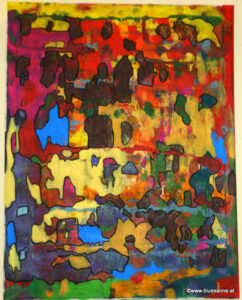 UpTown 01.05.2012 74,5 x 58 cm Acryl auf Leinwand