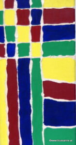 Verfliest 00.00.2008 40 x 20 cm Acryl + Spachtelmasse auf Leinwand