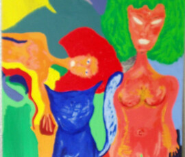 NoView 00.00.2006 70 x 50 cm Gouache auf Karton