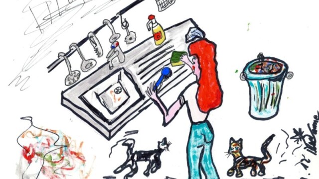 ein bisserl putzen muss wohl auch seinBK140912