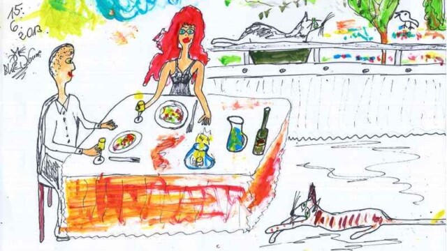 Dinner auf Loggianien150613