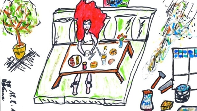 ausgiebiges, stärkendes Frühstück in der BaustelleBK180812