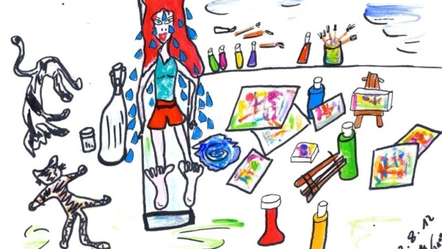 schwitzen für die KunstBK220812