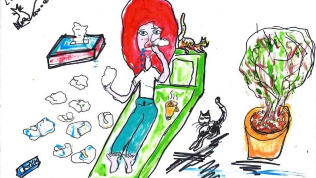 die Nase rinnt und rinnt und rinntBK240912
