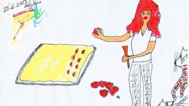 Erdbeerkuchen gebacken250613