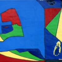 LightinRoom 00.00.2011 42 x 29,5 cm Acryl auf Papier