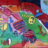 LivingLife 18.11.2012 59 x 37 cm Acryl auf Wellpappe