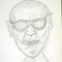 Mr.KO 10.01.2002 42 x 29.5 cm Bleistift auf Papier