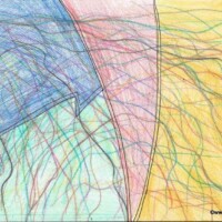 Nervs 14.11.2001 29,7 x 21 cm Buntstift auf Papier